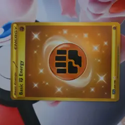 Pokemon TCG - Basic Fighting Energy 258/198 - Scarlet & Violet - Gold Hyper Rare - Image 3