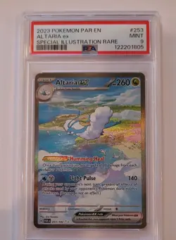Pokemon TCG Altaria ex 253/182 Paradox Rift Special Illustration Rare MINT PSA 9 - Image 1