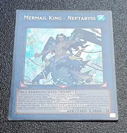 Yugioh 25LP-EN013 Mermail King - Neptabyss Emblazoned Secret Rare MINT - Image 2