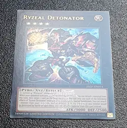 Yugioh 25LP-EN014 Ryzeal Detonator Emblazoned Ultra Rare Limited Edition MINT - Image 2