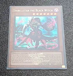 Yugioh 25LP-EN001 Diabellstar the Black Witch Emblazoned Ultra Rare MINT 10 - Image 2