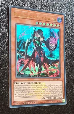 Yugioh 25LP-EN001 Diabellstar the Black Witch Emblazoned Ultra Rare MINT 10 - Image 3