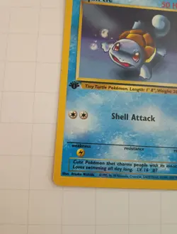 Pokemon TCG Squirtle Team Rocket 68 Regular 1st Edition Common NM - Image 2