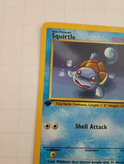 Pokemon TCG Squirtle Team Rocket 68 Regular 1st Edition Common NM - Image 3