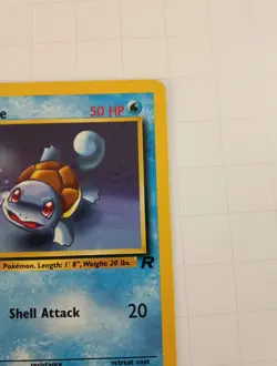 Pokemon TCG Squirtle Team Rocket 68 Regular 1st Edition Common NM - Image 4