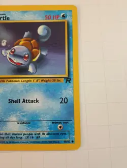 Pokemon TCG Squirtle Team Rocket 68 Regular 1st Edition Common NM - Image 5