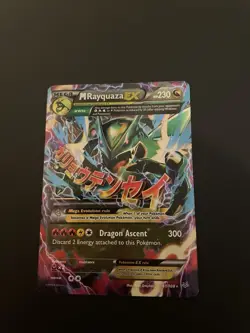 M Rayquaza EX - 61/108 - Pokemon TCG XY: Roaring Skies Ultra Rare MP - Image 1