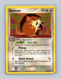 Raticate 48/112 Uncommon FireRed & LeafGreen Lightly Played - Image 1