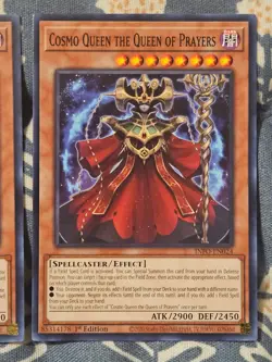 Cosmo Queen the Queen of Prayers x3 INFO-EN024 Yugioh - Image 4