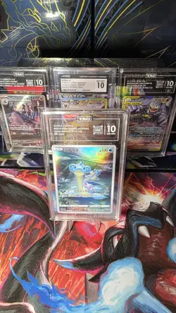 LAPRAS 2022 POKEMON SWSH JAPANESE VSTAR UNIVERSE #177/172 ART RARE TAG 10 - Image 3
