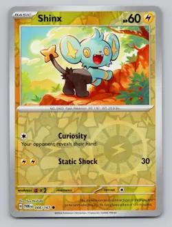 Reverse Holo Shinx 066/167 Common Twilight Masquerade Pokemon - Image 1