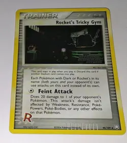 Pokemon Rocket's Tricky Gym Team Rocket Returns 90/109 Reverse Holo Stamped *LP* - Image 1