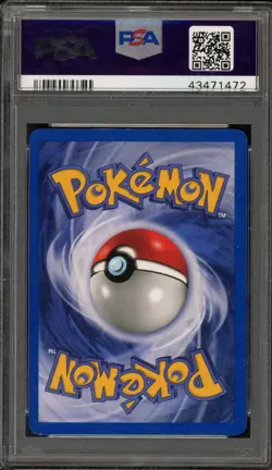 Pokemon Blaine's Charizard Gym Challenge Unlimited Holo #2 FIGHTING SYMBOL PSA 8 - Image 2