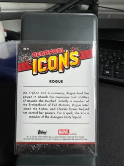 2025 Topps Chrome Deadpool Icons DI-9 Rogue Marvel X-Men Insert Card - Image 2