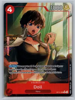 One Piece Doll (Alternate Art) A Fist of Divine Speed NM - Image 1
