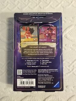 Disney Lorcana Starter Deck Amber Amethyst New Sealed First Chapter Moana Mickey 4050368981691 - Image 2