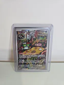 Pokemon Brute Bonnet Holo Illustration Rare 123/182 SV04 Paradox Rift Card - Image 1