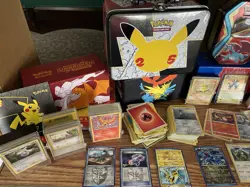 Pokemon Card Collection - 100s Of Cards, Lunch Box, Magneto 1996 Pocket Master - Image 1