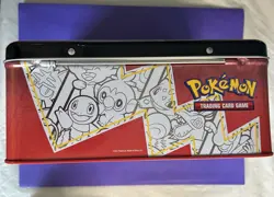 Celebrations Pokemon 25th Anniversary Collectors Chest Lunchbox Tin No Cards NM - Image 5