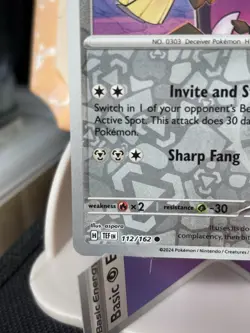 Mawile - 112/162 SV05: Temporal Forces Reverse Holo Pokemon Card TCG - Image 4