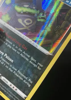 Galarian Weezing 042/072 Shining Fates (Holo Bleed) Pokemon Card - Image 3