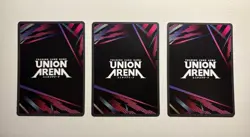 Union Arena 3 Card Winner Lot Kento Nanami, Killa Zoldyck, Byakuya Kuchiki - Image 2