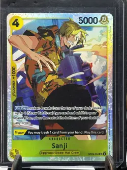 Bandai One Piece Card Game Egghead Goa SR Holo Luffy Zoro Sanji Usopp Brook - Image 5