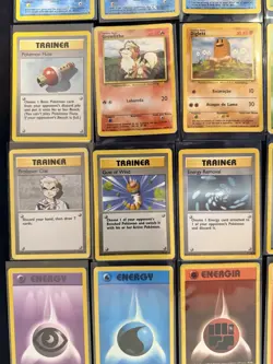 Pokemon Base Set Lot 37 Cards WOTC Vintage Mewtwo Holo Pikachu Bulbasaur Lot - Image 5