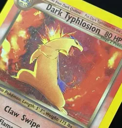 Dark Typhlosion Neo Destiny Holo Card 10/105 Unlimited Rare (Small Crease) - Image 4