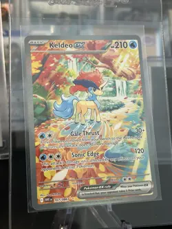 Pokemon TCG Keldeo EX White Flare Card 167/086 - Image 1