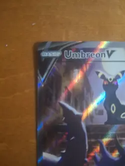 Pokemon TCG Umbreon v Evolving Skies Holo Ultra Rare Card 189/203 *Near Mint* - Image 2