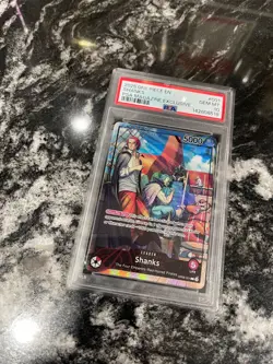 PSA 10 Shanks (2025 PSA Magazine Promo) OP09-001 One Piece Leader card Bandai - Image 3