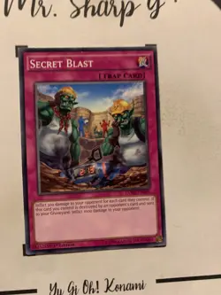 SECRET BLAST - 1st EDITION CORE-EN099 ENGLISH Yu-Gi-Oh! CARD COMMON KONAMI - Image 4