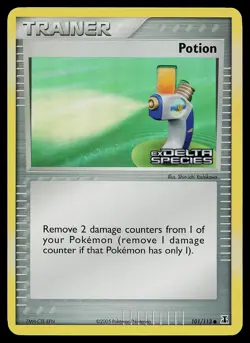Pokemon Card - Potion Delta Species 101/113 Reverse Holo Stamped - Image 1