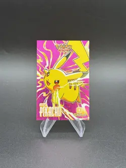 Pikachu Pink Foil Pokemon 2024 Card Database Attacks Kanto Peru Us Seller - Image 1