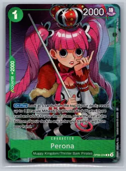 One Piece Perona (Illustration Box Vol.4) One Piece Promotion Cards NM - Image 1