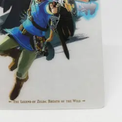 03 LINK The Legend of Zelda Breath of the Wild Plastic Card Nintendo Japan - Image 5
