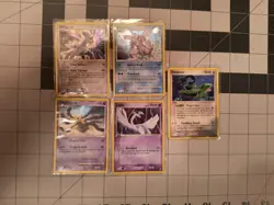 Pokemon TCG: Diamond and Pearl Card LOT! Dialga, Palkia, Lugia, etc (DAMAGED!) - Image 1