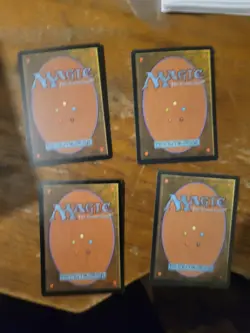 4x Bellowing Fiend Tempest Magic The Gathering MTG Card Vintage Rare Playset - Image 2