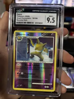 Hypno Great Encounters Reverse Holo Card 19/106 CGC 9.5 Gem Mint - Image 1