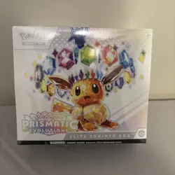 Pokemon TCG Scarlet & Violet Prismatic Evolutions Elite Trainer Box ETB Card - Image 1