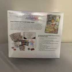 Pokemon TCG Scarlet & Violet Prismatic Evolutions Elite Trainer Box ETB Card - Image 2