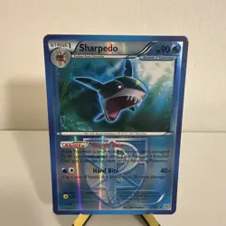 Sharpedo 33/135 Plasma Storm Pokemon Card Reverse Holo - Image 1