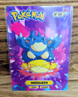 Pokemon 2024 Card Tops Pokedex Database Set Nidoqueen/Psyduck #31 Peru US Seller - Image 1