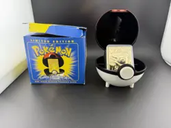 Pokemon Pikachu Card 23K Gold-Plated Limited Edition Burger King - Image 1