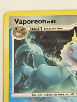 Vaporeon 34/100 Majestic Dawn Reverse Holo Lightly Played Pokemon Card - Image 5