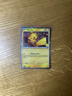 Pokemon Pikachu Pokemon Day 2026 Cosmos Holo 051/162 Mint Condition 🔥🔥 - Image 1