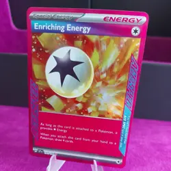 Enriching Energy 191/191 Pokemon Surging Sparks ACE SPEC Rare Near Mint Spanish - Image 3