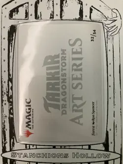 MTG Forest Art Card (32/54) - Art Series: Tarkir: Dragonstorm (AATDM) - Image 2