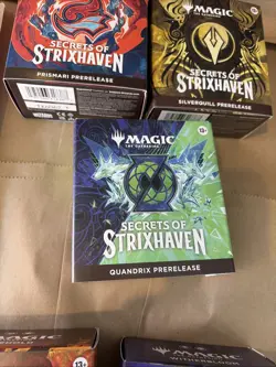 Set of 5 New Sealed Prerelease Pack Secrets of Strixhaven Magic The Gathering - Image 4